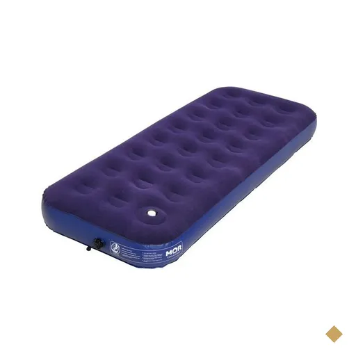 Colchão de Solteiro Inflável Mor, PVC Vinil, capacidade 100 kg, Azul - 9071