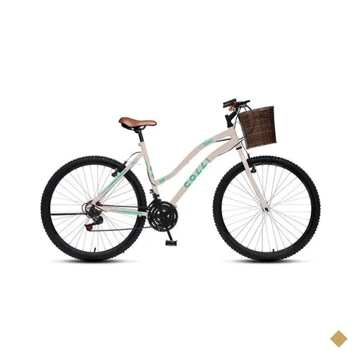 Bicicleta Colli Viena, Aro 26, Freio V-Brake, 18 Velocidades
