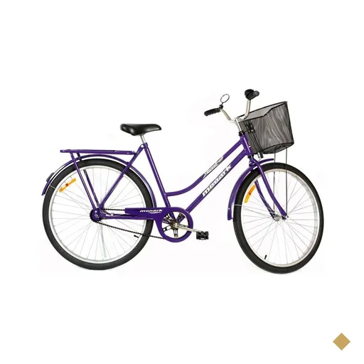 Bicicleta Feminina Monark Tropical - Aro 26 Freios Contra - Pedal - Violeta