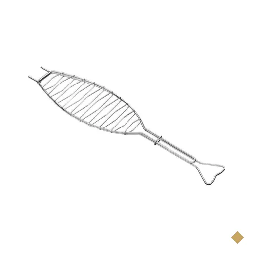 Grelha Tramontina Churrasco em Aço Inox 71,3x16,5 cm