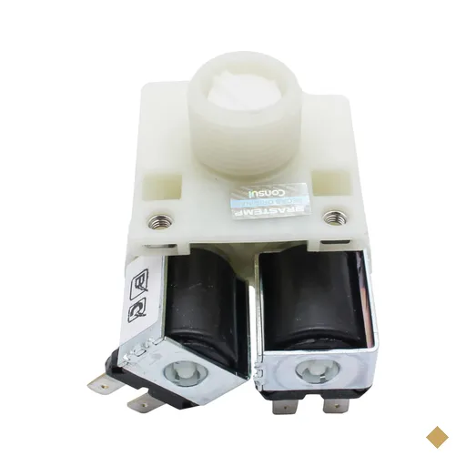 Válvula Dupla 220V para Máquina de Lavar