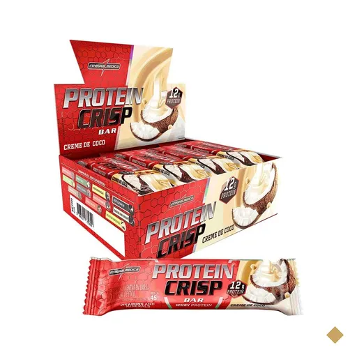 Protein Crisp Bar 12 und Integralmedica - Creme de Coco