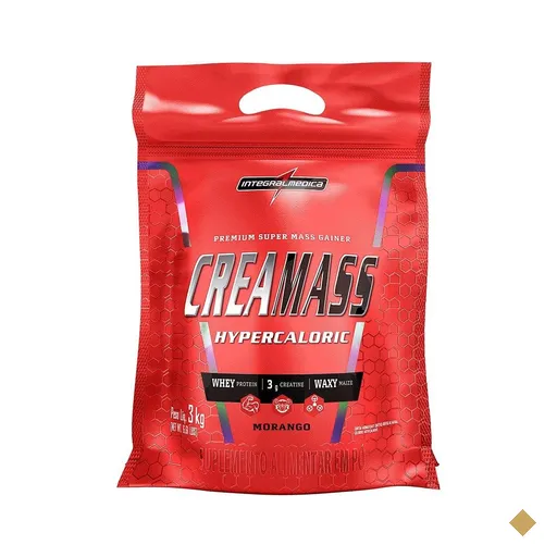 Creamass Hipercalórico Pouch 3kg Integralmedica - Morango