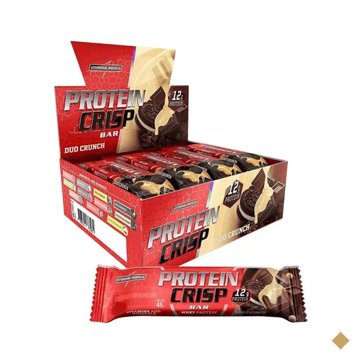 Protein Crisp Bar 12 und Integralmedica - Duo Crunch