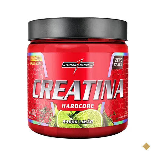 Creatina Hardcore Integralmédica 350g - Limão