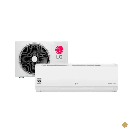 Ar Condicionado LG Split Dual Inverter Frio S4-Q09WA5AC | 9000 BTU's