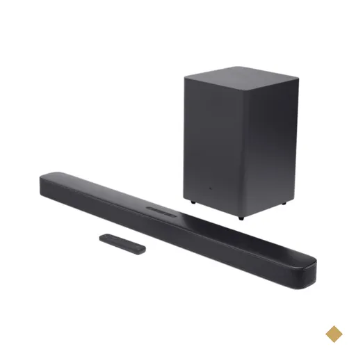 Soundbar JBL BAR 2.1 Deep Bass, JBLBAR21DBBLKBR, 206W | Preto