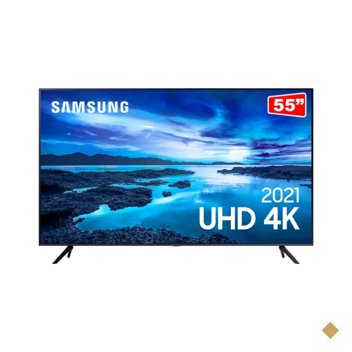 Samsung Smart TV 55" UHD 4K, Processador Crystal 4K, Alexa built in WiFi…