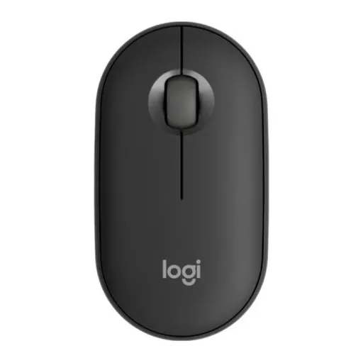 Mouse Logitech Pebble M350S Bluetooth - Preto