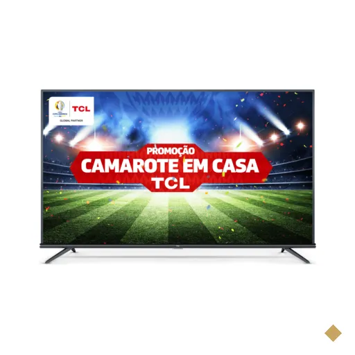 Smart TV TCL 55" LED 4K UHD 55P8M, Android TV, Wi-Fi, Bluetooth e Controle com…