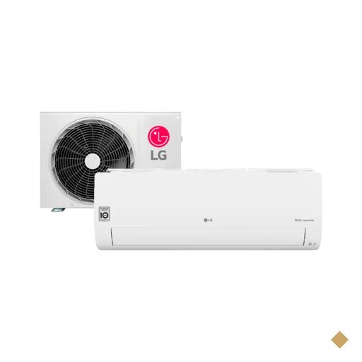 Ar Condicionado Split LG Dual Inverter Voice Frio, Conexão Wi-Fi, Gás…