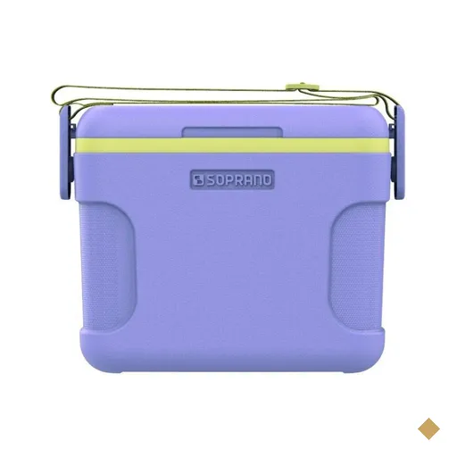 Caixa Térmica Everest 8L Lavender / Amarelo