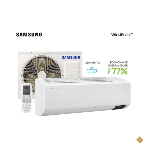 Ar Condicionado Samsung Split Inverter WindFree, Quente e Frio, Sem Vento…