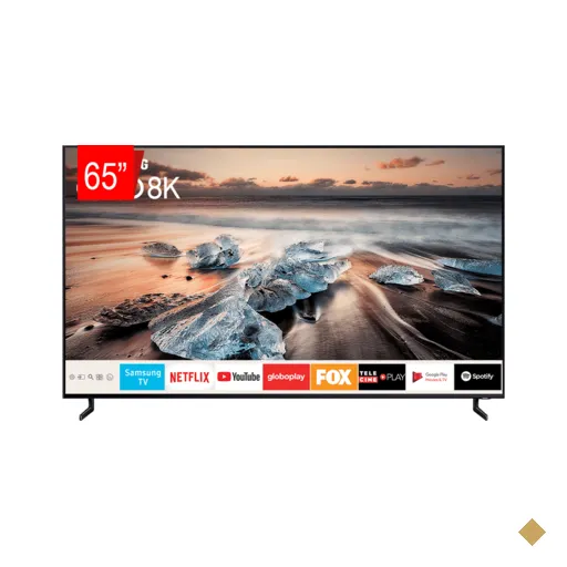 TV QLED Samsung 65" 65Q900R UHD 8K Smart, IA Upscaling, Direct Full Array 16x…