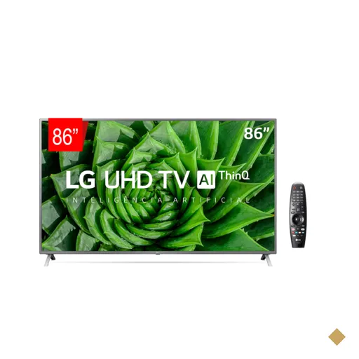 Smart TV LG 86" 4K UHD WiFi Bluetooth HDR Inteligencia Artificial ThinQ AI…