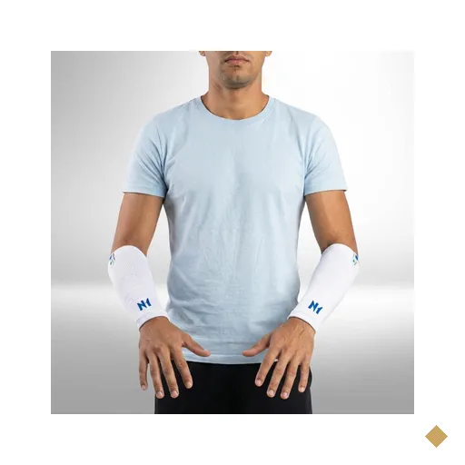 Protetor De Antebraço Branco P Licenciado Cruzeiro Esportivo Conforto E…