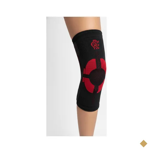 Joelheira Pro Flamengo Preta P Knit 3D Compressão Graduada Estabilização…
