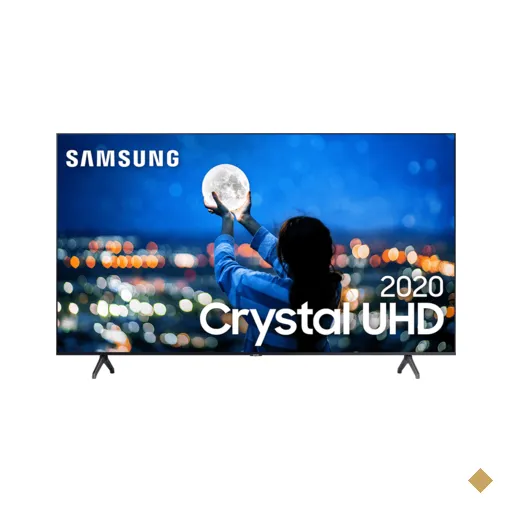 Samsung Smart TV Crystal UHD 55TU7000 4K, Borda Infinita, Controle Único…