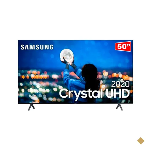 Samsung Smart TV Crystal UHD 50TU7000 4K, Borda Infinita, Controle Único…