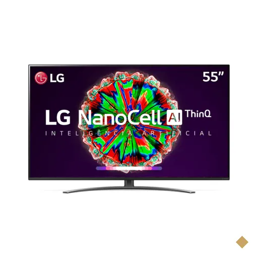 Smart TV LG 55'' NanoCell 4K 55NANO81S IPS, Wi-Fi, Bluetooth, HDR…