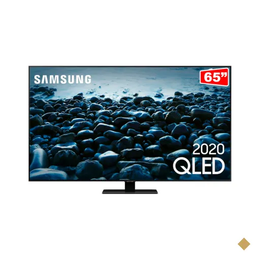 Samsung Smart TV QLED 4K 65Q80T, Pontos Quânticos, Modo Game, Som em…