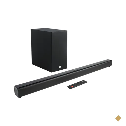Soundbar JBL SB160 2.1 Canais, Subwoofer Wireless, Potência Total 220W