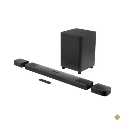Soundbar JBL Bar 9.1 True Wireless, JBLBAR913DBLK, 410W | Preto