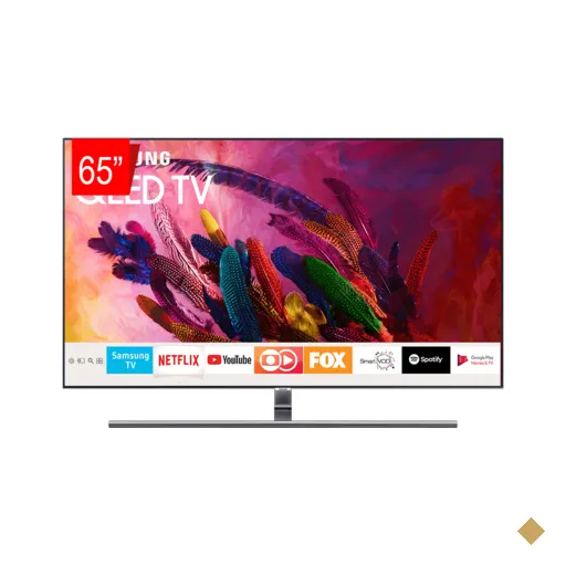 TV QLED Samsung 65" 65Q7FN UHD 4K Smart, Tela de Pontos Quânticos, Modo…