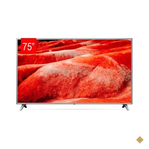 TV LED 75" LG 75UM7570 UHD 4K ThinQ AI, Smart TV, Painel de Controle, 4k HDR…