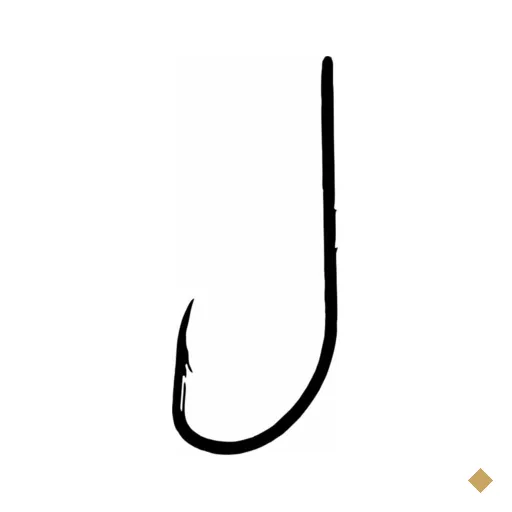 Anzol Baitholder Black 4/0 Pesca Brasil para Água Doce ou Sa
