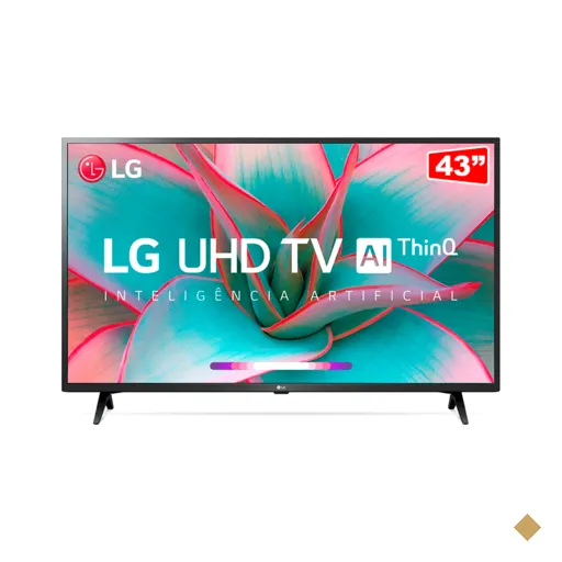 Smart TV LED 43" UHD 4K LG 43UN7300 Bluetooth, Wi-Fi, HDR, Inteligência…