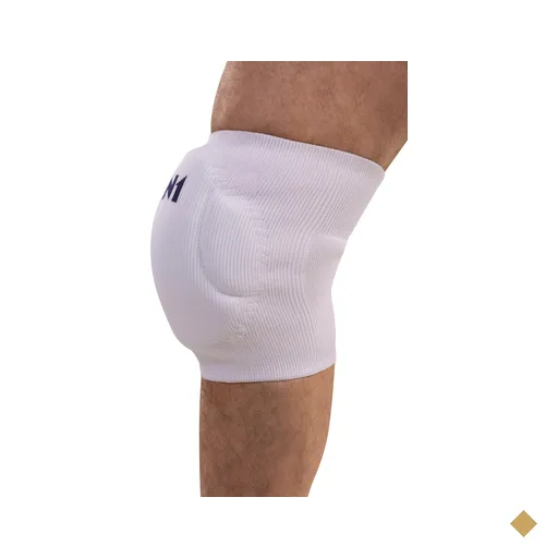 Joelheira Slide Ii Branco Gg Knit 3D Espuma 12Mm Proteção