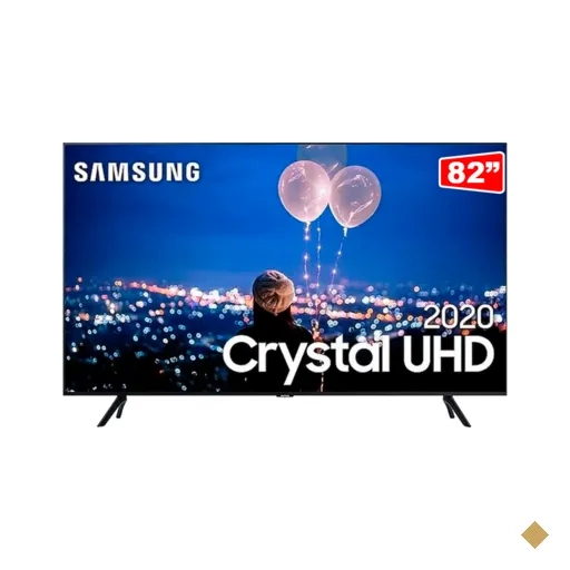 Samsung Smart TV 82" Crystal UHD 4K, Borda Infinita, Visual Livre de Cabos…
