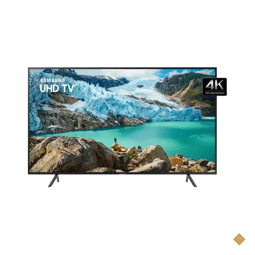 TV LED Samsung 75" 75RU7100 UHD 4K Smart, Bluetooth, HDMI, USB, Controle Remoto…