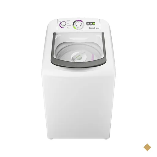 Máquina de Lavar Consul 10Kg Branca com Dosagem Econômica - CWB10BB
