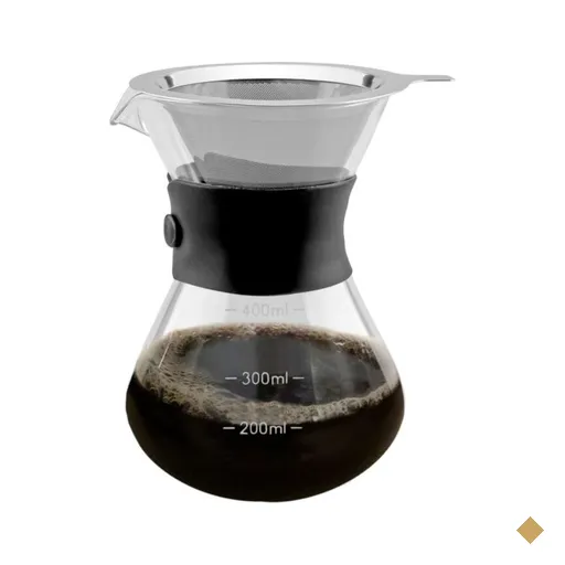 Cafeteira Tramontina com Coador de Aço Inox 0,40 L