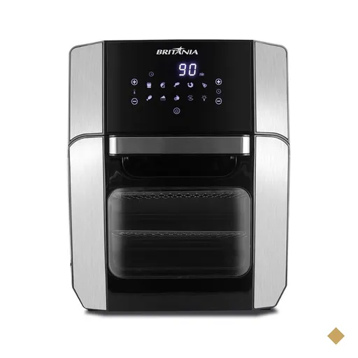 Fritadeira Elétrica Britânia Air Fry Oven 12 Litros Preto