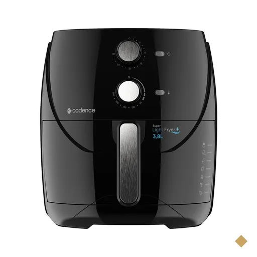 Fritadeira sem Óleo 3,8L Cadence Super Light Fryer Preto 110V