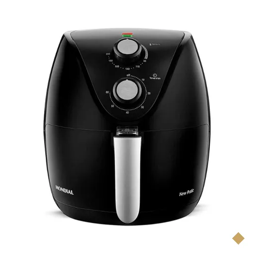Fritadeira AF31 3.5 Litros New Pratic Mondial - Preto