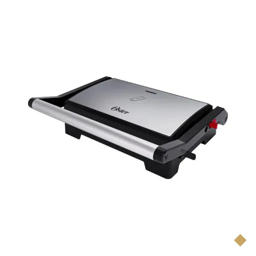 Mini Grill Elétrico Oster Inox 2 Em 1 Ogrl230 127V