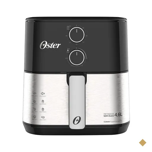 Fritadeira Elétrica Sem Óleo Oster 1500W 4,6 Litros