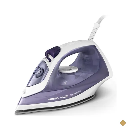 Ferro à Vapor Philips Walita EasySpeed GC1752 Roxo/Branco