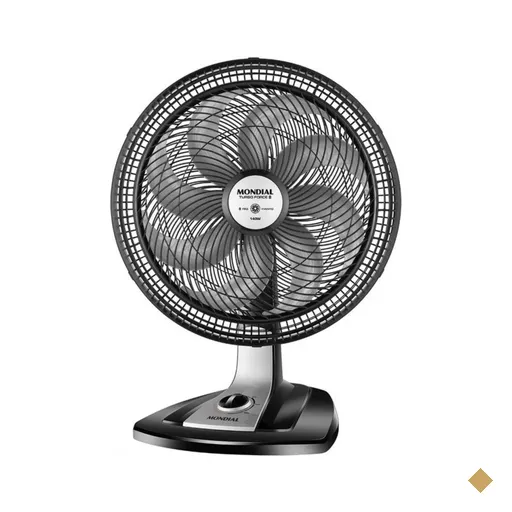 Ventilador de Mesa 40cm Mondial Turbo com 8 Pás 3 Velocidades