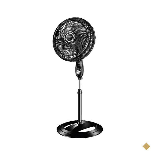 Ventilador de Coluna Mondial NVT-40C-8P-B Turbo 40CM 8 Pás Preto 127V 3799-01
