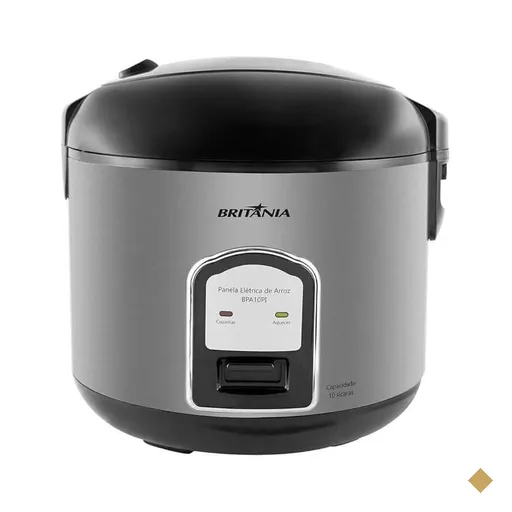 Panela de Arroz Elétrica XI75 BPA10PI 700W Britânia - Preto