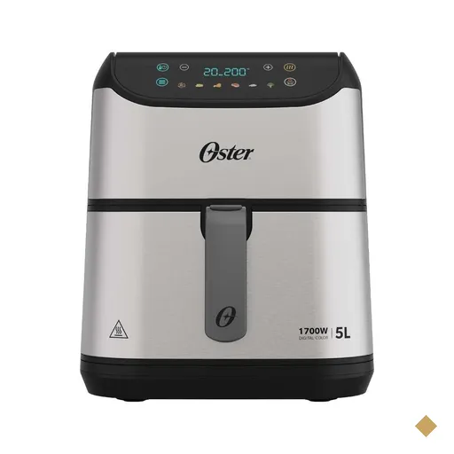 Fritadeira Digital Oster Inox 5L Com Painel Touch OFRT930 220V