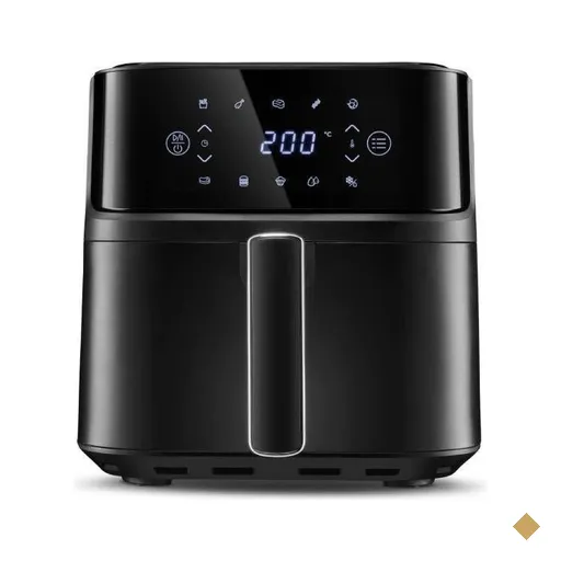 Fritadeira Air Fryer Prime Digital Fischer Preta 37000 6L 1700W