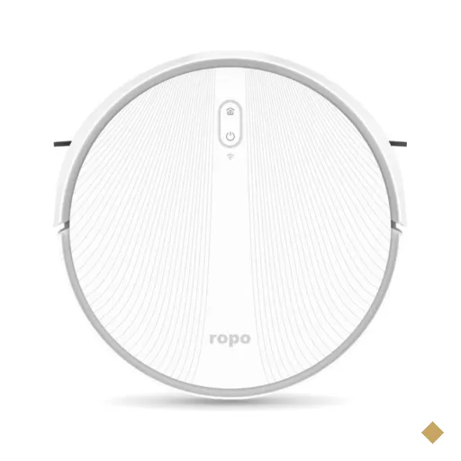 Robô Aspirador Ropo Laser Slim Branco