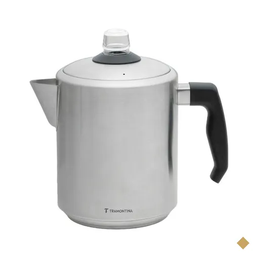 Cafeteira Percoladora Tramontina Aço Inox e Baquelite 2 L