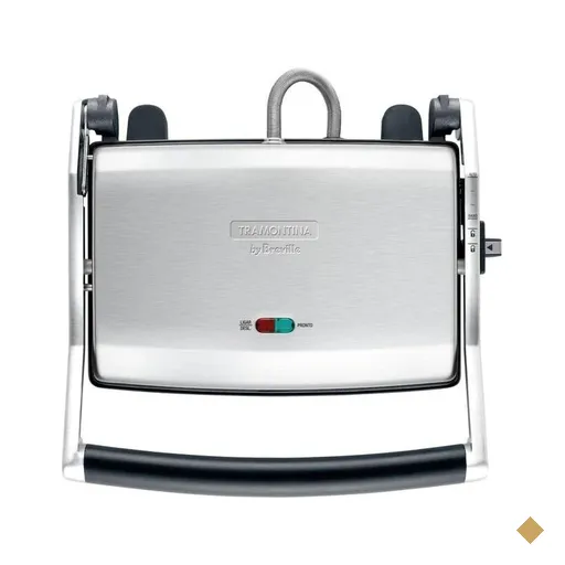Sanduicheira Tramontina by Breville Express em Aço Inox Fosco com Chapa…